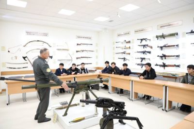Visit to the Academy of the Armed Forces of the Republic of Uzbekistan